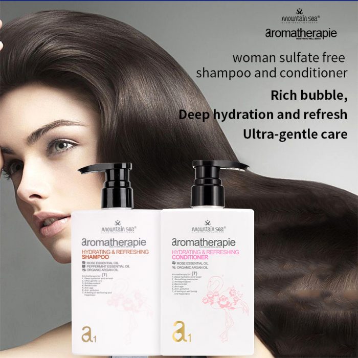 Hydrating Shampoo, Moisturizing Shampoo, Refreshing Hair Shampoo, Hydration Boost Shampoo, Conditioning Shampoo, Sulfate-Free Shampoo