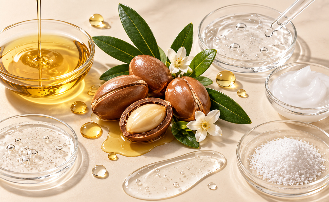 Moroccan Argan Oil Shampoo formula ingredients
